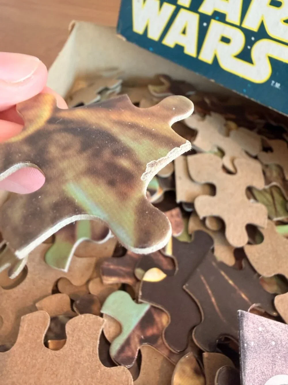 Vintage 1977 Star Wars 140 piece Jigsaw Puzzle Han Solo & Chewbacca - Complete